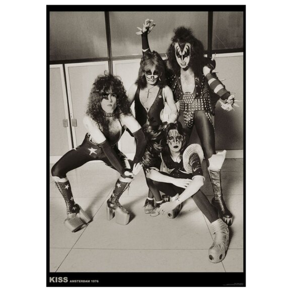 KISS AMSTERDAM 1976 Poster 24 X 36 LARGE New - Picture 2 of 7